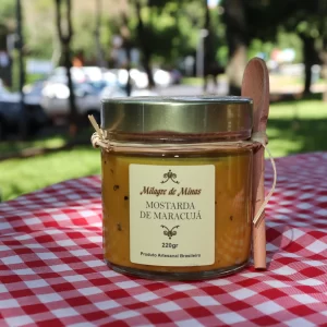 Mostarda de Maracujá 220g Milagre de Minas