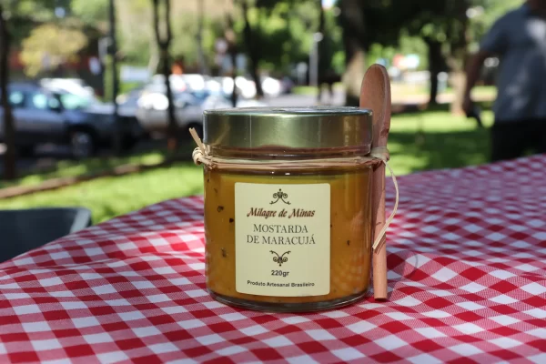 Mostarda de Maracujá 220g Milagre de Minas