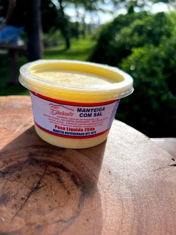 Manteiga de Leite com sal 250g