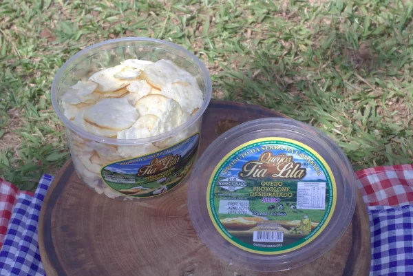Queijo Provolone Desidratado Alho pote 160g