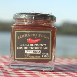 Geleia de Pimenta com Blueberry e Mel Terra do Fogo 250g