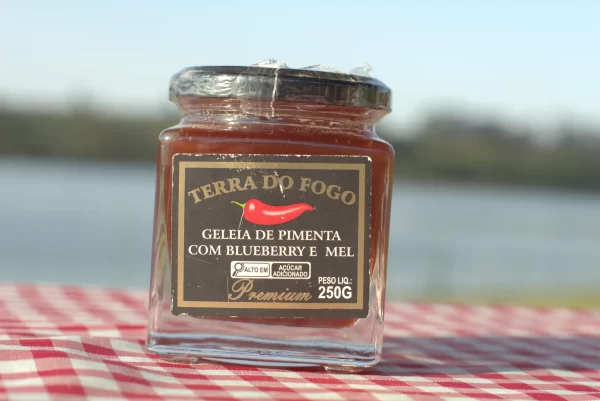 Geleia de Pimenta com Blueberry e Mel Terra do Fogo 250g